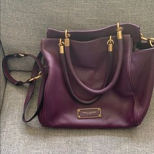 Marc Jacobs Plum Satchel, lightly used